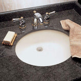 American Standard Ovalyn Undermount Bathroom Sink in White, 17.1 x 14.12 in