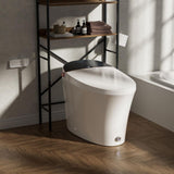 Casta Diva Elongated Electric Bidet Toilet with Auto Foam Layer, Flush & Nightlight