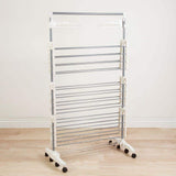 Everyday Home Rolling Stainless Steel Drying Rack