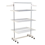 Everyday Home Rolling Stainless Steel Drying Rack