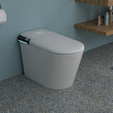 ANGELES HOME Elongated Bidet Toilet 1.28 GPF with Foot Sensor and Auto Flushing