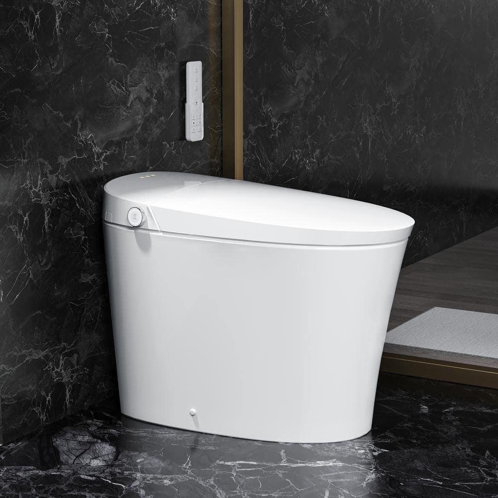 ANGELES HOME Smart Bidet Toilet with Heated Seat and Auto Features