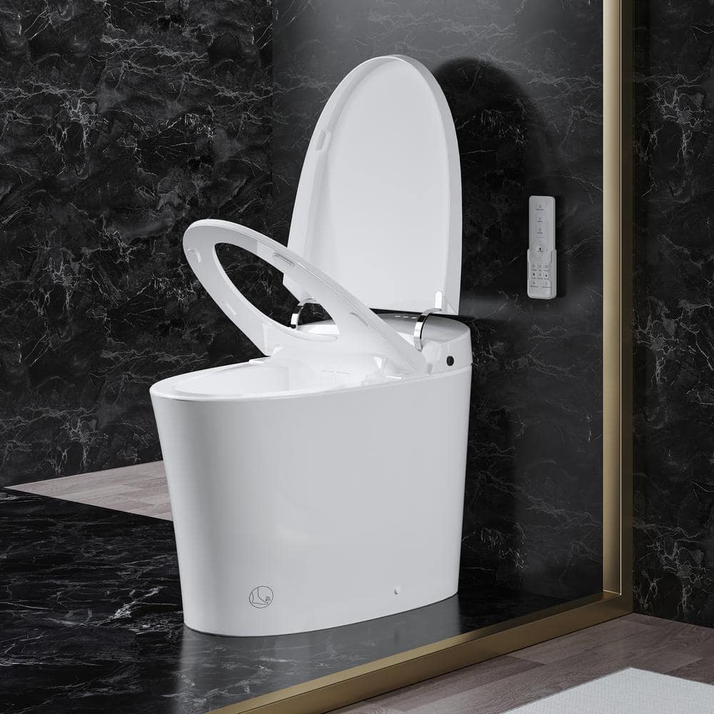 ANGELES HOME Smart Bidet Toilet with Heated Seat and Auto Features