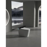 ANGELES HOME Elongated Bidet Toilet with Auto Features & Heated Seat