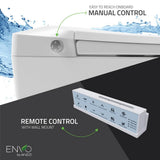ANZZI ENVO Resonance Elongated Smart Bidet Toilet with Auto Features and Heated Seat