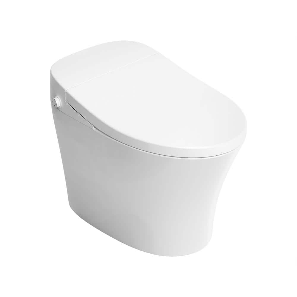 ANZZI ENVO Vail Elongated Smart Bidet Toilet with Remote Control and Heated Seat