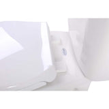 ANZZI Author 2-Piece 1.28 GPF Single Flush Elongated Toilet in White