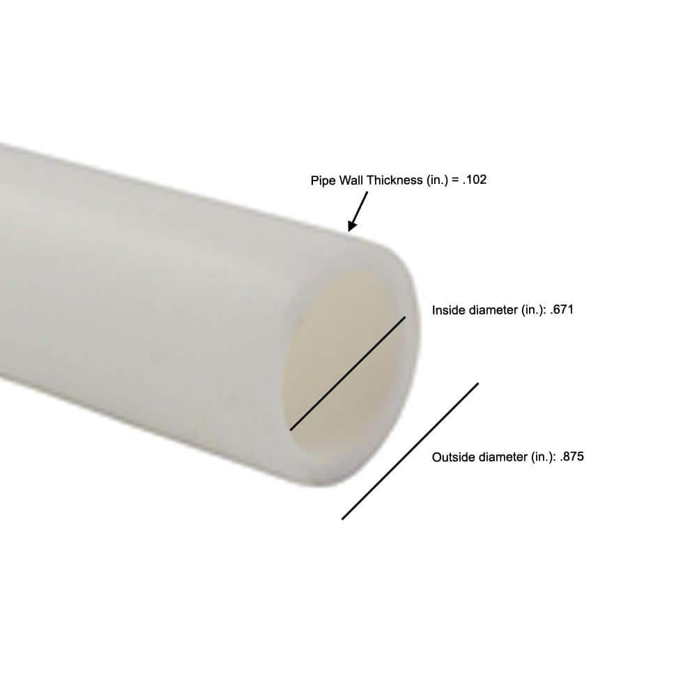 Apollo 3/4 in. x 500 ft. White PEX-B Pipe (APPW50034)