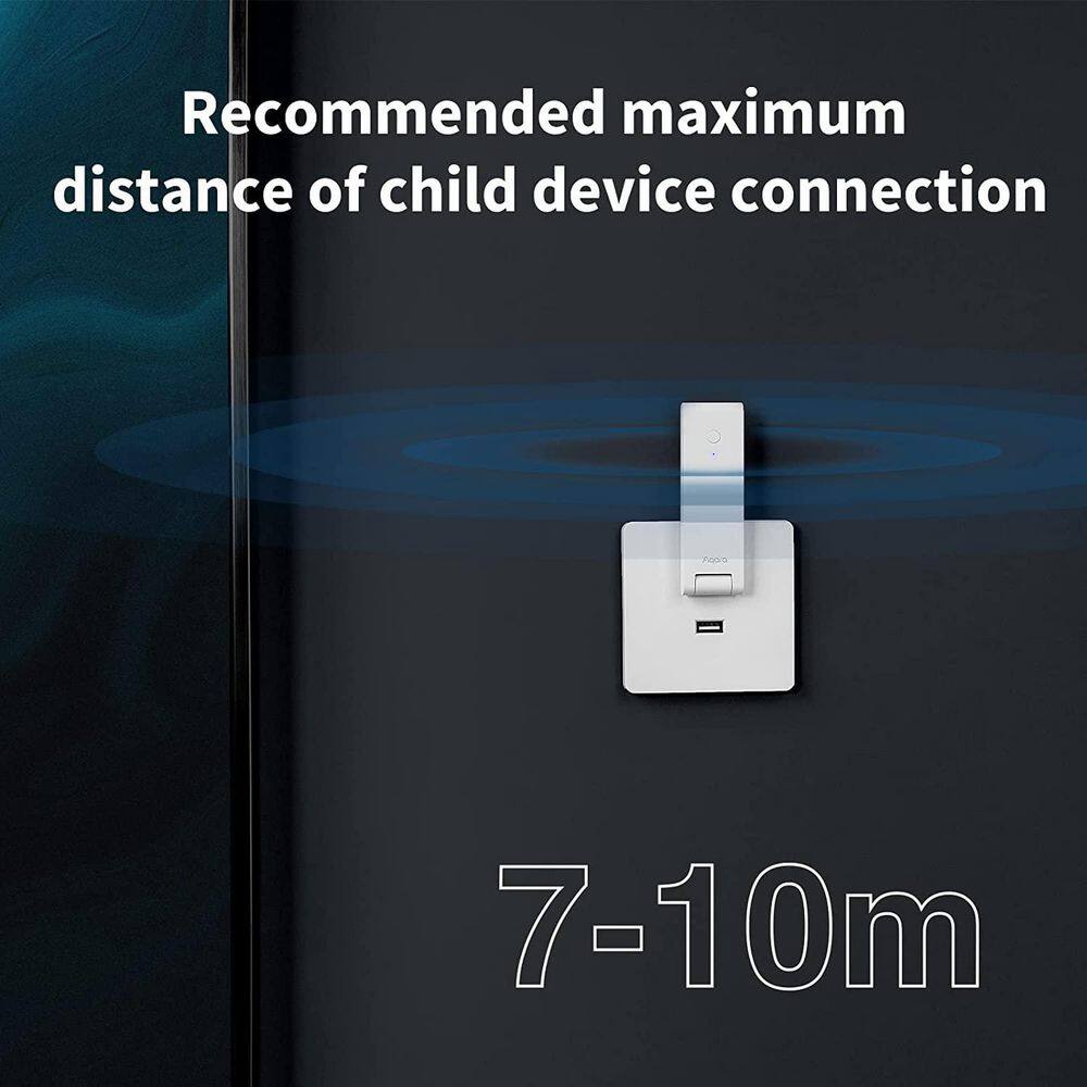 Aqara Smart Hub E1 (2.4 GHz Wi-Fi Required), Powered by USB-A, Acts as a Wi-Fi Repeater (Hotspot) for up to 2 Devices
