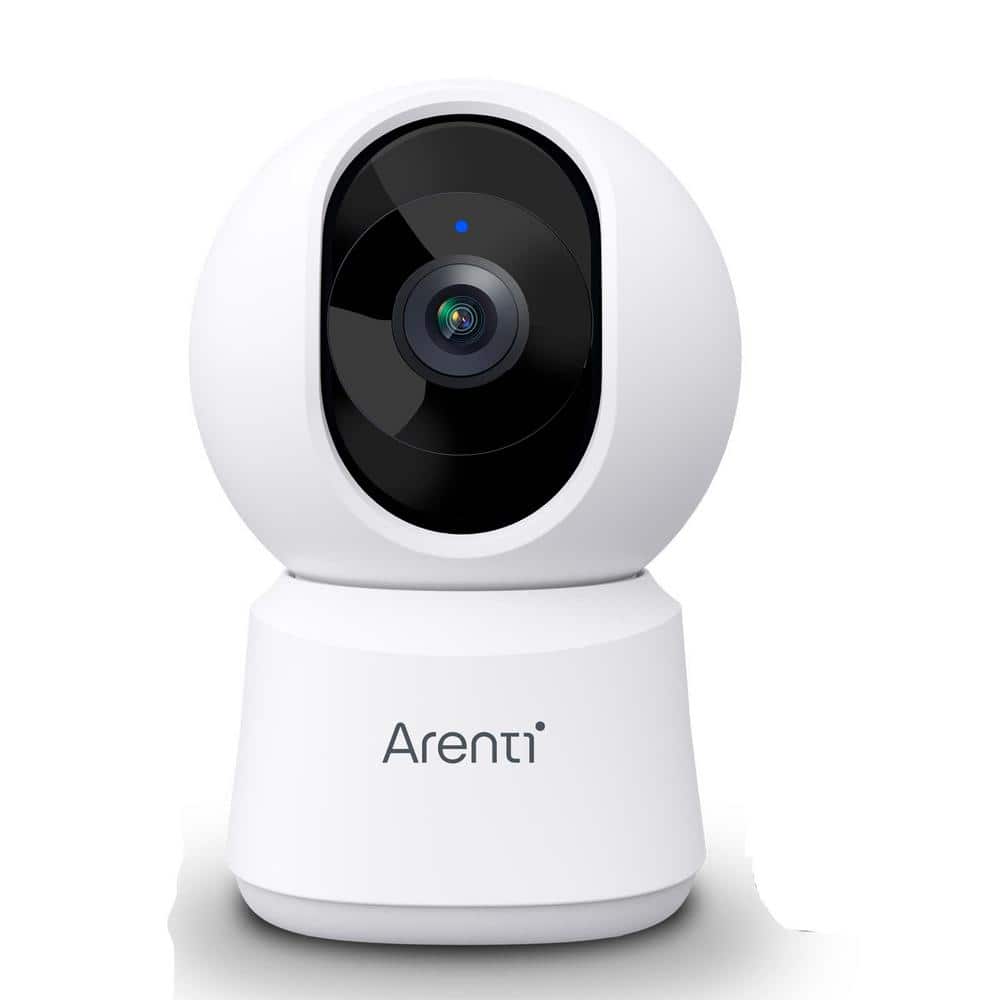 ARENTI 5G 4MP Plug-In Security Camera with Speaker, Phone App, Dual-Band WiFi, Super Night Vision