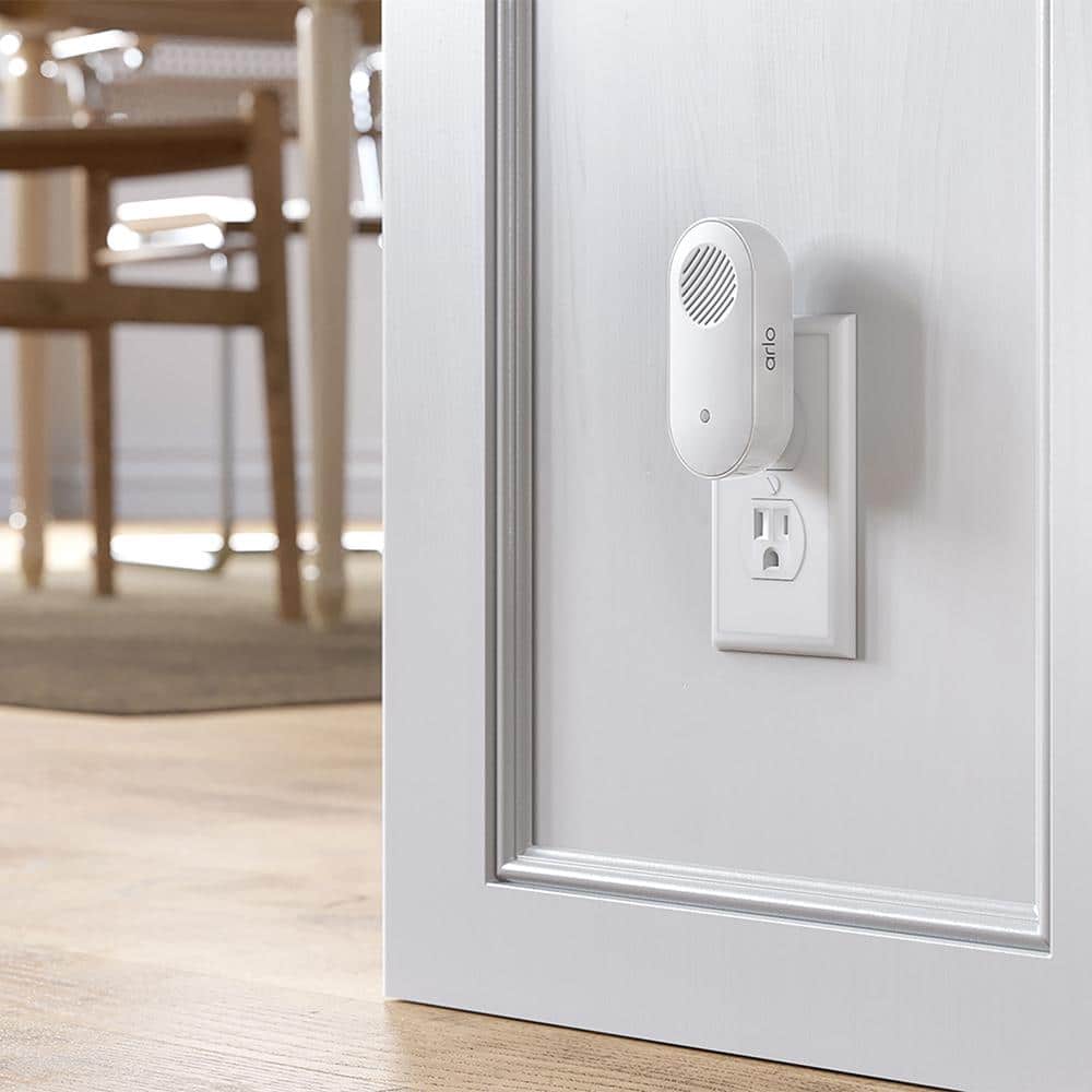 Arlo Chime 2 Smart Video Doorbells, Built-In Siren, Audible Alerts, Customizable Melodies, Wi-Fi Connected