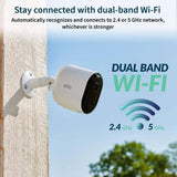 Arlo Pro 5S 2K Wireless Single Cam, White