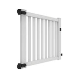 Barrette Outdoor Living Ohio 5 ft. W x 4 ft. H White Vinyl Fence Gate