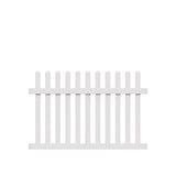 Barrette Outdoor Living Seneca White Vinyl Picket Fence Panel