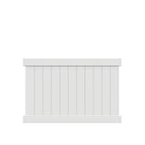 Barrette Outdoor Living Washington 4 ft. H x 6 ft. W White Vinyl Fence Panel (Unassembled)