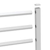 Barrette Outdoor Living 5 in. x 5 in. x 84 in. White Vinyl Fence End/Gate Post