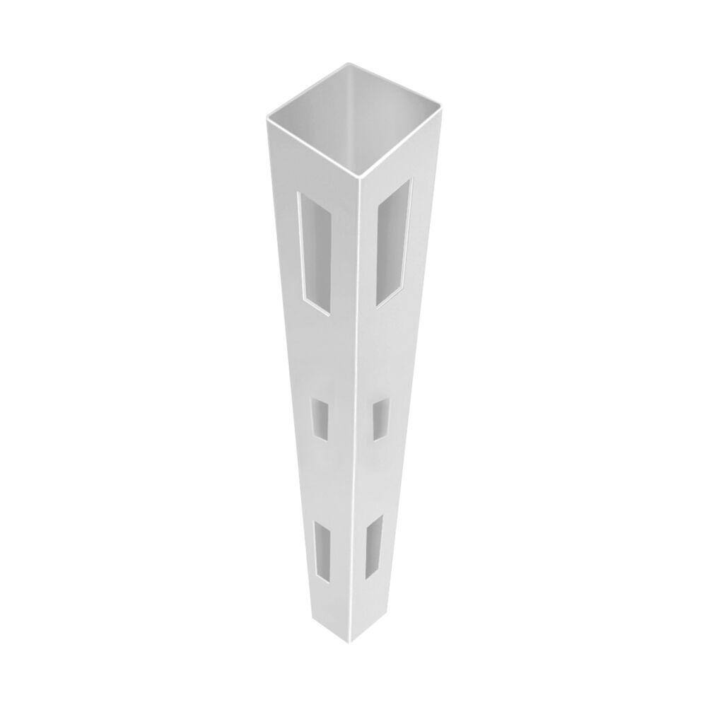 Barrette Outdoor Living 5 in. x 5 in. x 8.5 ft. White Vinyl Fence Corner Post