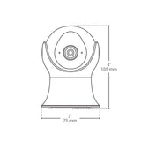 BAZZ Wired Outdoor Wi-Fi Security Camera