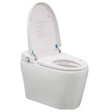 BENOLTI BN-6100S: Tankless Elongated Smart Bidet Toilet with Auto Flush & Heated Seat in White