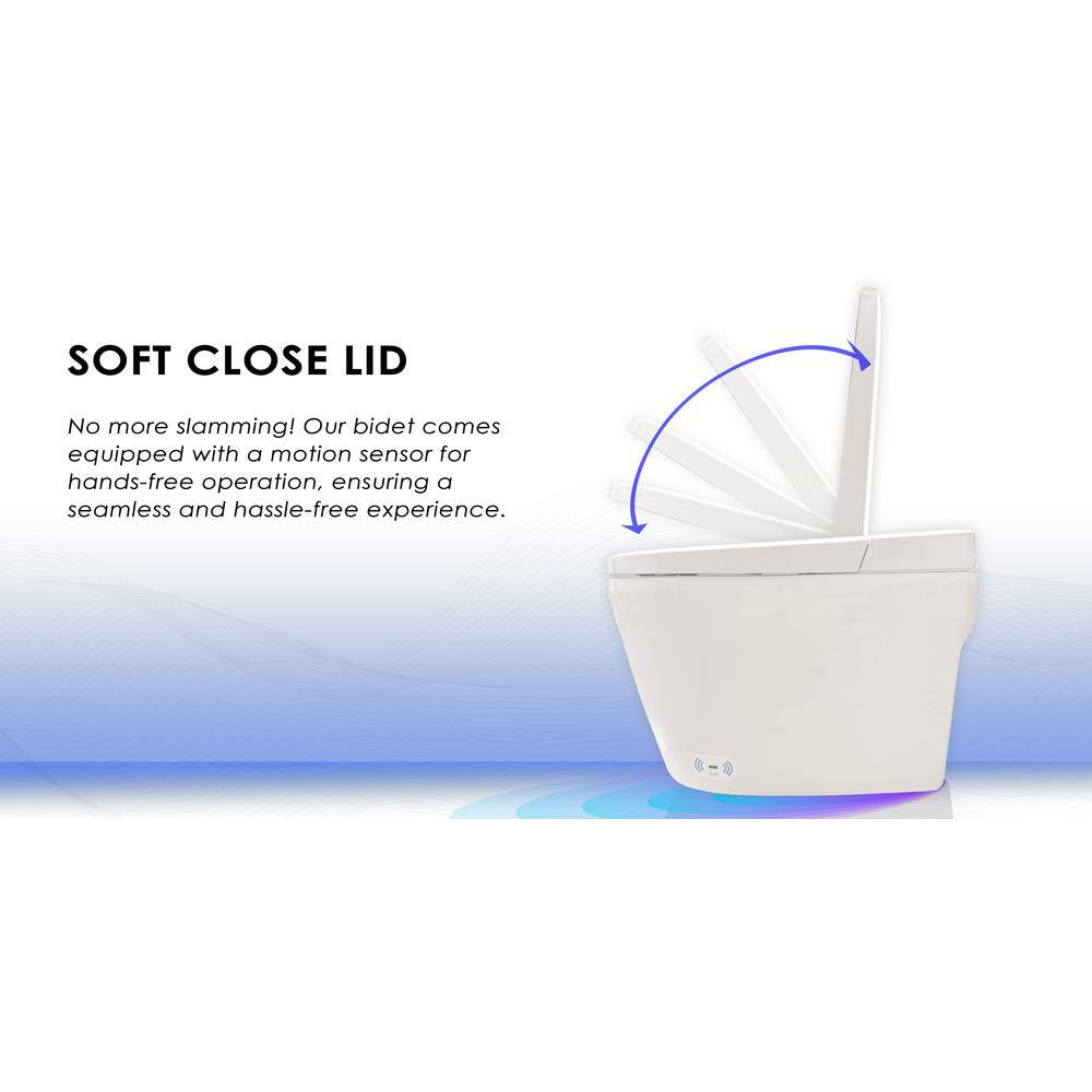 BENOLTI BN-6100SA Tankless Elongated Bidet Toilet with UV Cleaning & Heated Seat
