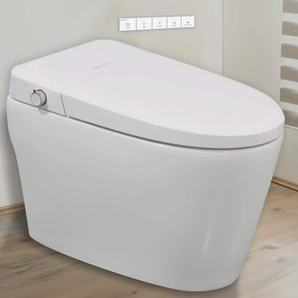BENOLTI BN-6100SA Tankless Elongated Bidet Toilet with UV Cleaning & Heated Seat