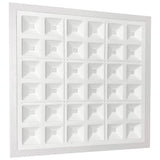 BEYOND LED TECHNOLOGY Designer Troffers Pixel Square Series 2 ft.x 2 ft. 5000 Lumens Integrated LED Flat Panel Light at 40-Watt 4000K (6-Pack)
