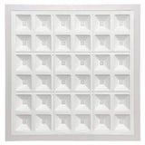 BEYOND LED TECHNOLOGY Designer Troffers Pixel Square Series 2 ft.x 2 ft. 5000 Lumens Integrated LED Flat Panel Light at 40-Watt 4000K (6-Pack)