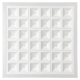 BEYOND LED TECHNOLOGY Designer Troffers Pixel Square Series 2 ft.x 2 ft. 5000 Lumens Integrated LED Flat Panel Light at 40-Watt 4000K (6-Pack)
