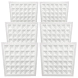 BEYOND LED TECHNOLOGY Designer Troffers Pixel Square Series 2 ft.x 2 ft. 5000 Lumens Integrated LED Flat Panel Light at 40-Watt 4000K (6-Pack)