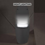 Unbranded Smart Round Toilet with Heated Seat & Foot Sensor Flush