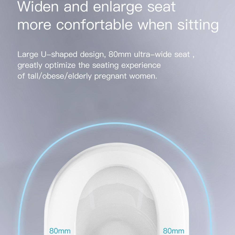 Smart Tankless Bidet Toilet 1.28 GPF - Auto Features & Heated Seat