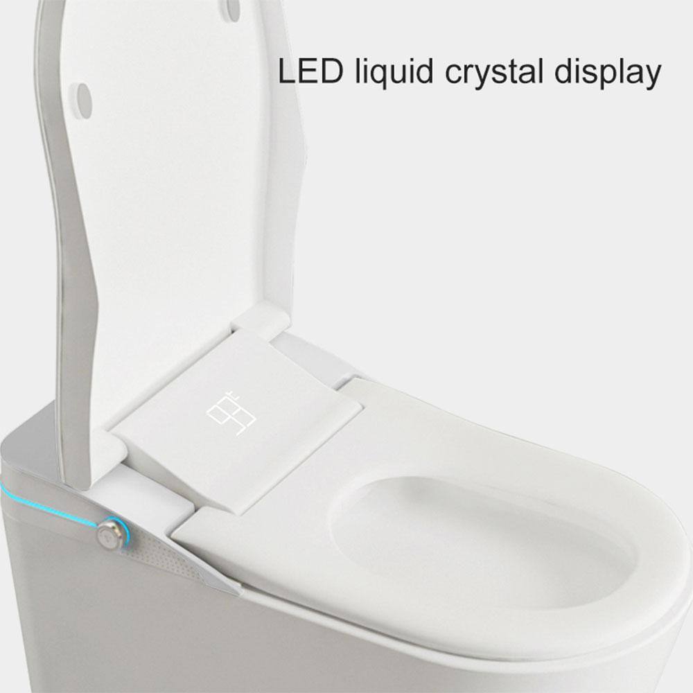 Advanced Tankless Elongated Bidet Toilet with Auto Flush and Remote Control