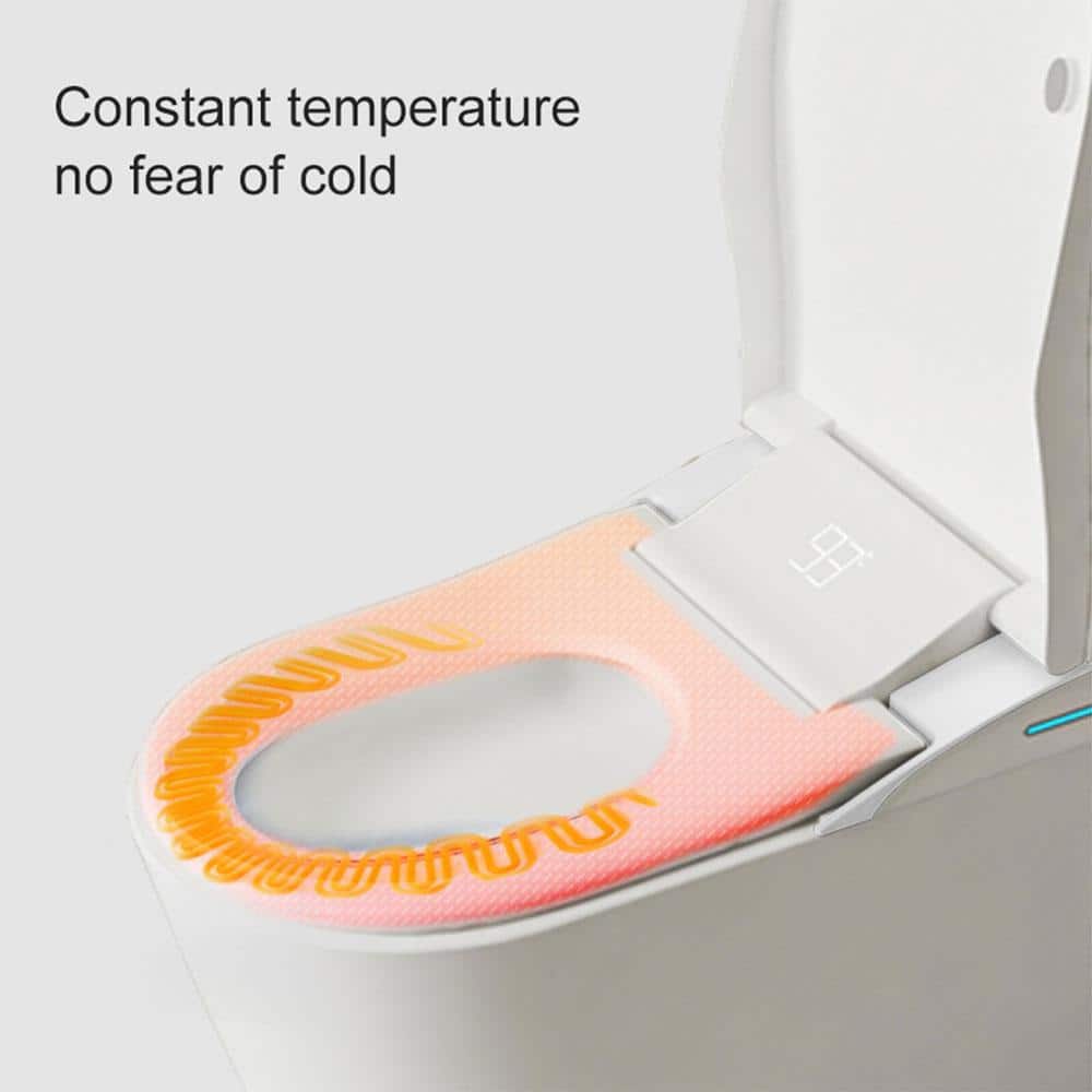 Advanced Tankless Elongated Bidet Toilet with Auto Flush and Remote Control