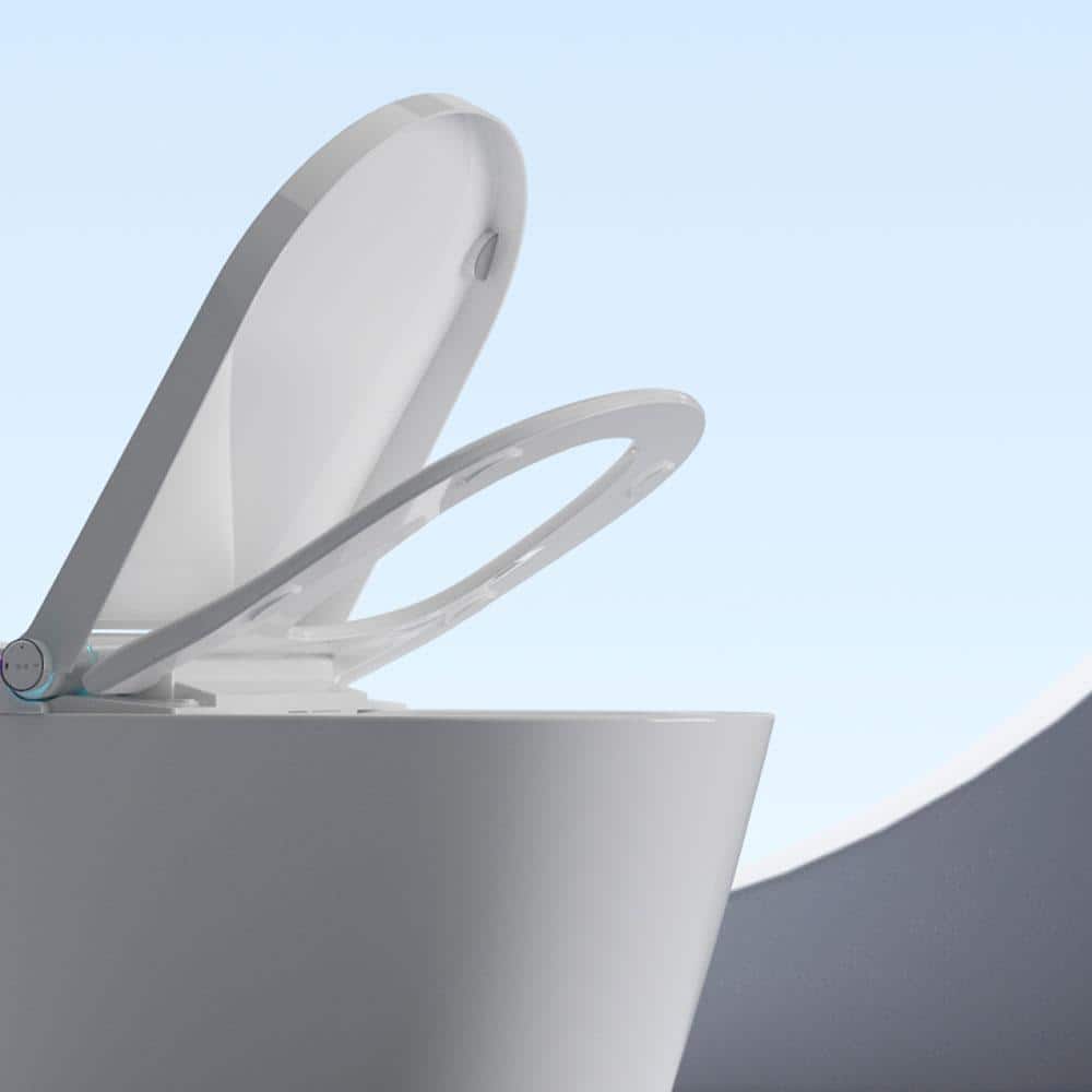 Advanced Tankless Elongated Bidet Toilet with Auto Flush and Remote Control