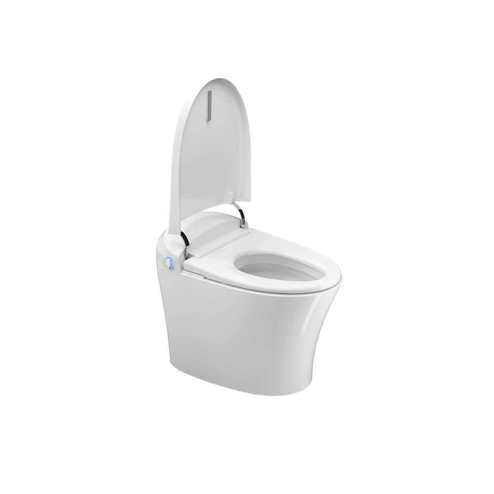 Castellousa New York Simple Plus Elongated Bidet Toilet with Adjustable Sprayer & Soft-Close
