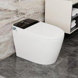 FUFU&GAGA Elongated Smart Bidet Toilet with Auto Open/Flush and Heated Seat