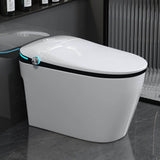 Luxury Smart Toilet with Bidet and Deodorizing Features - 1.28 GPF, White