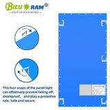Bieuoram 2 ft. x 4 ft. 7800-Lumens Integrated LED Panel Light, 5000K White Color (8-Pack)