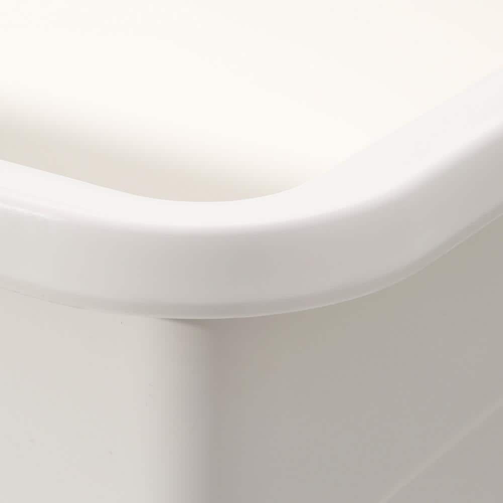 BigTub Utilatub Combo 40 in. x 24 in. Utility Tub with Swivel Faucet - White