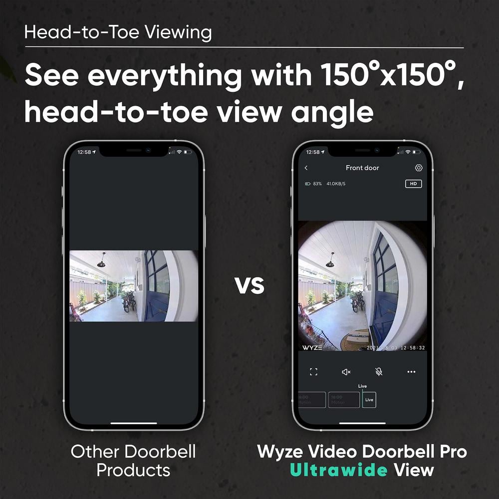 Wyze Wireless Video Doorbell Camera Pro