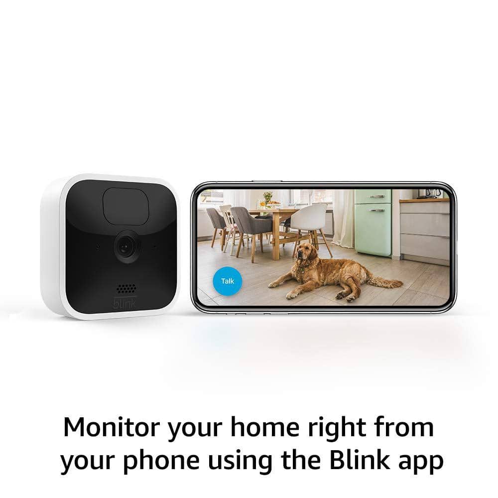 Blink Indoor Wireless, HD Security Camera With 2-Year Battery Life, Motion Detection and 2-Way Audio 3 Camera Kit