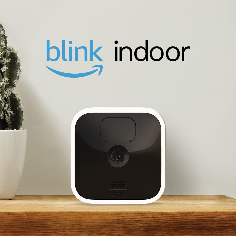 Blink Indoor Wireless, HD Security Camera With 2-Year Battery Life, Motion Detection and 2-Way Audio 3 Camera Kit