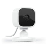 Blink Mini Indoor Wired 1080p Wi-Fi Security Camera in White