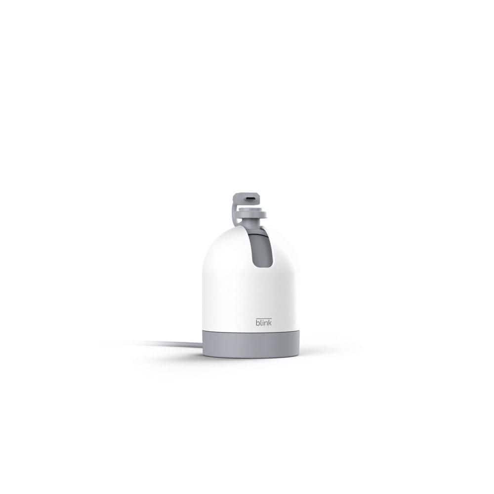 Blink Mini Pan Tilt Mount, Indoor Rotating Plug in Mount for Mini Smart Security Camera, 2-Way Audio, HD Video White