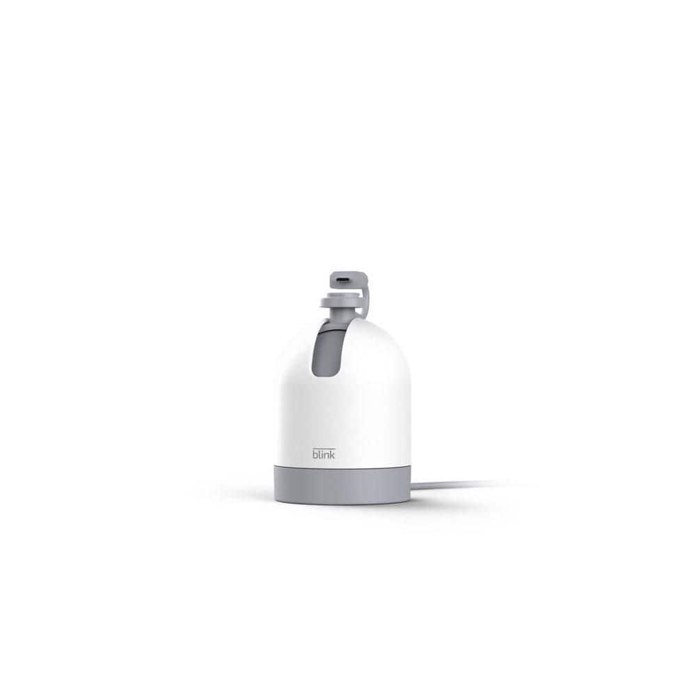 Blink Mini Pan Tilt Mount, Indoor Rotating Plug in Mount for Mini Smart Security Camera, 2-Way Audio, HD Video White