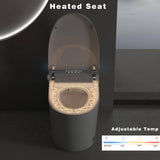 Boosicavelly Smart Elongated Bidet Toilet with Auto Flush & Heated Seat