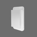 Boosicavelly 15.74 in. W x 23.60 in. H Rectangular Metal Medicine Cabinet with Mirror