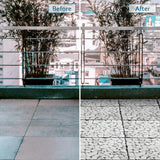 White Deck Pebble 12 in. x 12 in. Outdoor Patio Flooring Recycled Glass Interlocking Mosaic Floor Tile (4 sq. ft./Case)