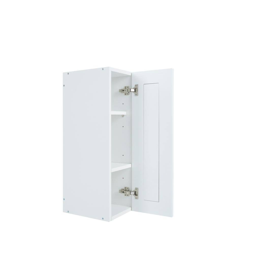 Cambridge Everest 21 in. W x 12 in. D x 30 in. H Ready to Assemble Shaker Wall Kitchen Cabinet in White