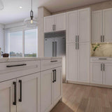 Cambridge Everest 21 in. W x 12 in. D x 30 in. H Ready to Assemble Shaker Wall Kitchen Cabinet in White